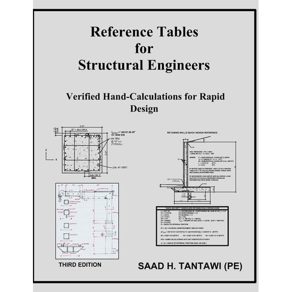 Reference Tables for Structural Engineers: Verified Hand-Calculations for Rapid Design, (Paperback)