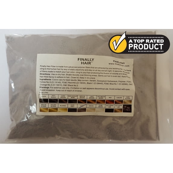 Refill Bag - 228 Gram 1/2 Pounder Hair Filler Fiber