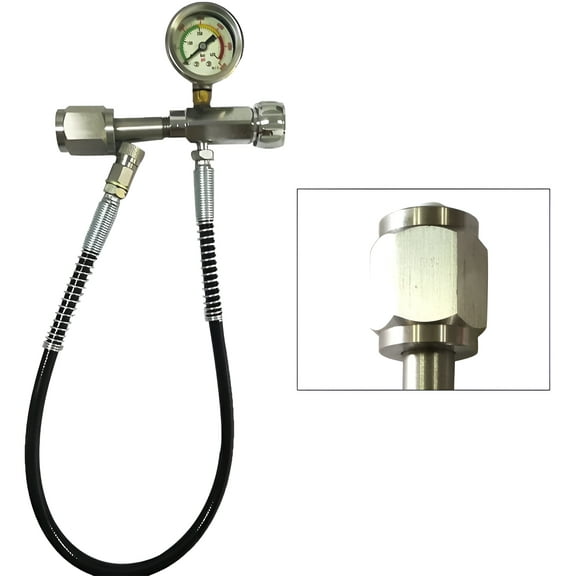 Refill Charging Adapter Air Rifle Paintball PCP SCBA 4500PSI + 60cm Hose