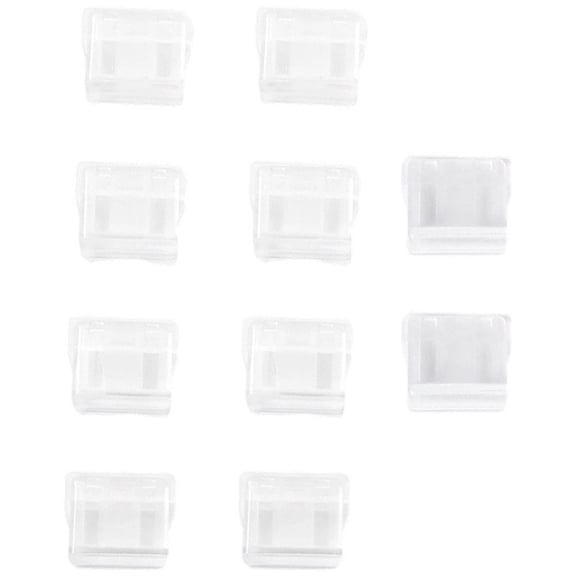 Refill Clips Plastic Color Binder Clips Paper Clips Refills Push Binder Clips Slide Clips Folder Clips for Fixing Loose Leaf Paper Desk Office Home, 20mm, Hold Paper 20 Sheet Capacity