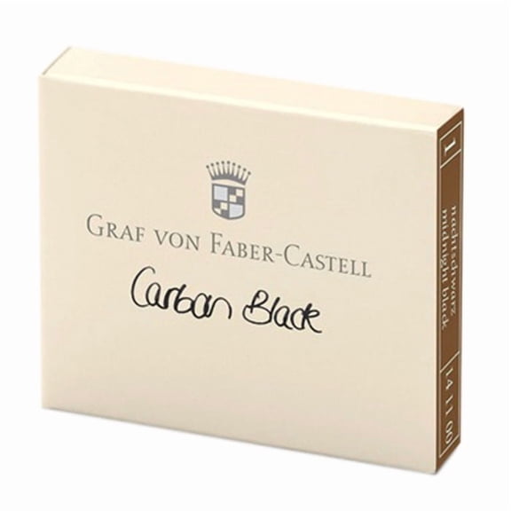 Refill Faber-Castell Carbon Black Ink Cartridges