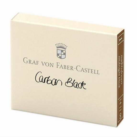 Refill Faber-Castell Carbon Black Ink Cartridges