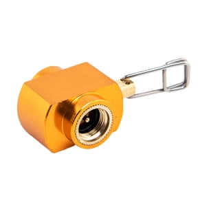 Refill Flat Tank Conversion Adapter Leakproof Gas Canister Refill Adapter Portable Camping Canister Vent Valve Explosion-proof for Outdoor Backpacking (Style A)