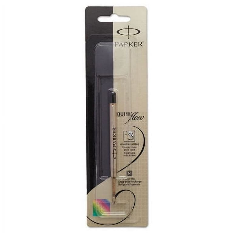 Refill for Parker Ballpoint Pens, Medium Conical Tip, Black Ink Refill for Parker Ballpoint Pens, Medium Conical Tip, Black Ink
