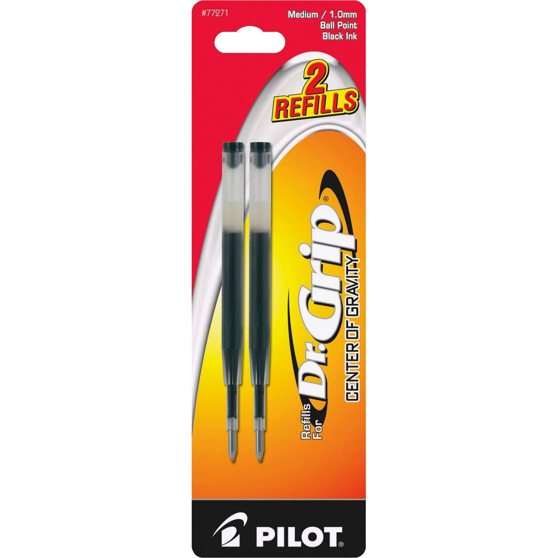 Refill for Pilot Dr. Grip Center of Gravity Ballpoint Pens, Medium Conical Tip, Blue Ink Refill for Pilot Dr. Grip Center of Gravity Ballpoint Pens, Medium Conical Tip, Blue Ink