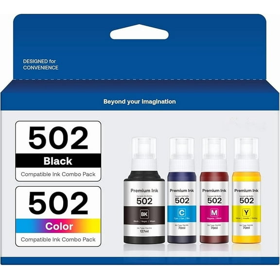 Refill Ink Bottle Replacement for Epson 502