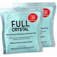 thumbnail image 1 of Refill Kit - Two 4 Oz. Crystal Powder Exterior Window Cleaner Packets for Glass and Screens (Cleans Up to 40 Windows), 1 of 10