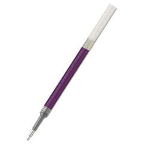 Refill for Pentel EnerGel Retractable Liquid Gel Pens, Fine, Violet Ink