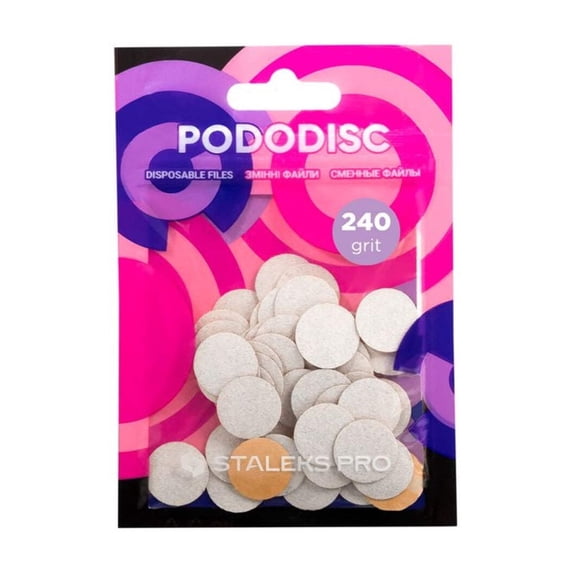 Refill pads for pedicure disc PODODISC STALEKS PRO S (50 pc) -PDF-15