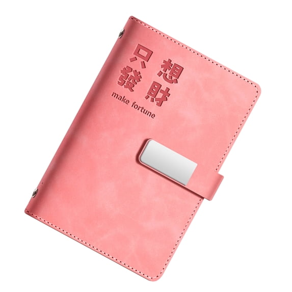 Refillable Budget Planner with 90 Page Budget Sheet 6 Rings PU Binder Covers1eatherBudget Planner Money Organiser Notebook with 90 Pages Budget Sheet