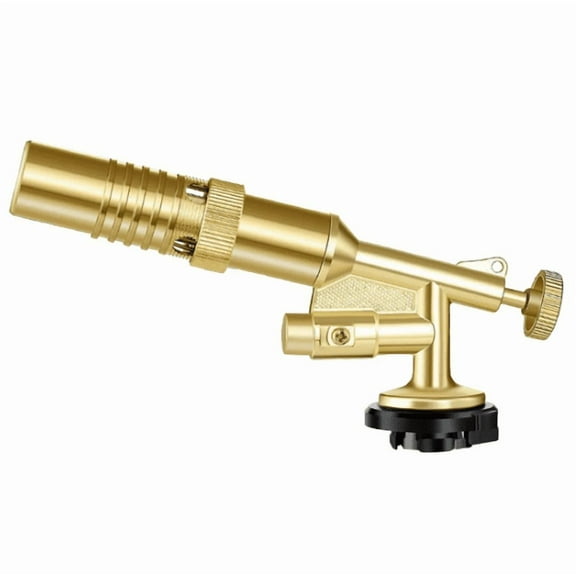 Refillable Butane Culinary Torch Adjustable Flame 360° Rotation For Creme Brulee Bbq Camping Cooking Soldering Kitchen Blowtorch