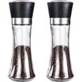 thumbnail image 1 of Refillable, Coarse to Fine Settings for Enhanced Flavour Two-Pack Adjustable Pepper & Salt Grinders, 1 of 5