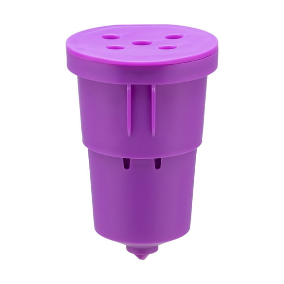 Refillable Coffee Filter Cup Reusable Pod Filled Capsule Compatible with 1.0 K Makers Purple