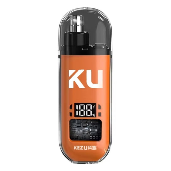 Refillable Electric USB Lighter with Digital Display Rechargeable Windproof Flameless Plasma Arc Lighter for Home Kitchen Outdoor Use