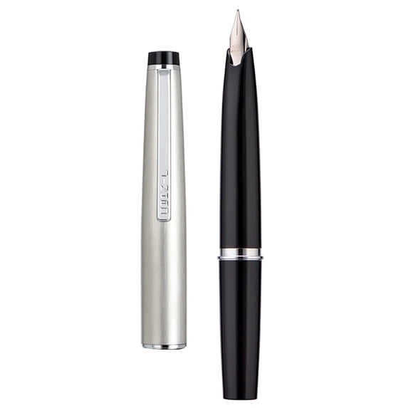 Refillable Extra Fine Fountain Pen with Metal Body and Clip,Portable Writing Tool for Office Students and Gift Giving,Mini Fountain Pen with Ink Cartridge,1 Piece