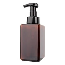 Refillable Foam Soap Dispenser 450ml Glass Bottle For Liquid Hand Wash Dispenser Kitchen Bathroom Countertop