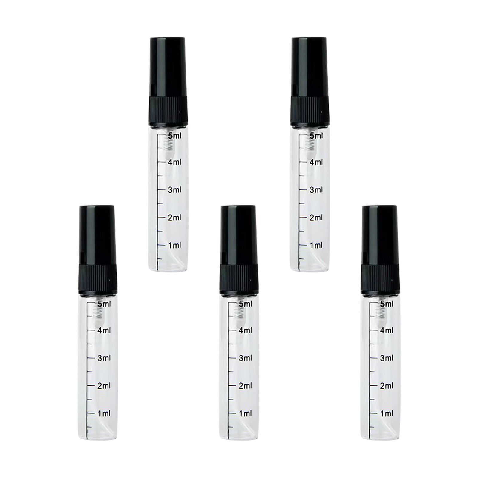 Refillable Fragrance Mist Bottle Fine Spray Nozzle Glass Portable