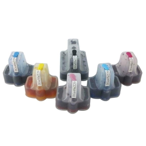Refillable Ink Cartridge Compatible for 02 Photosmart C7280 C7283 C7288 C8150 C5190 C6150