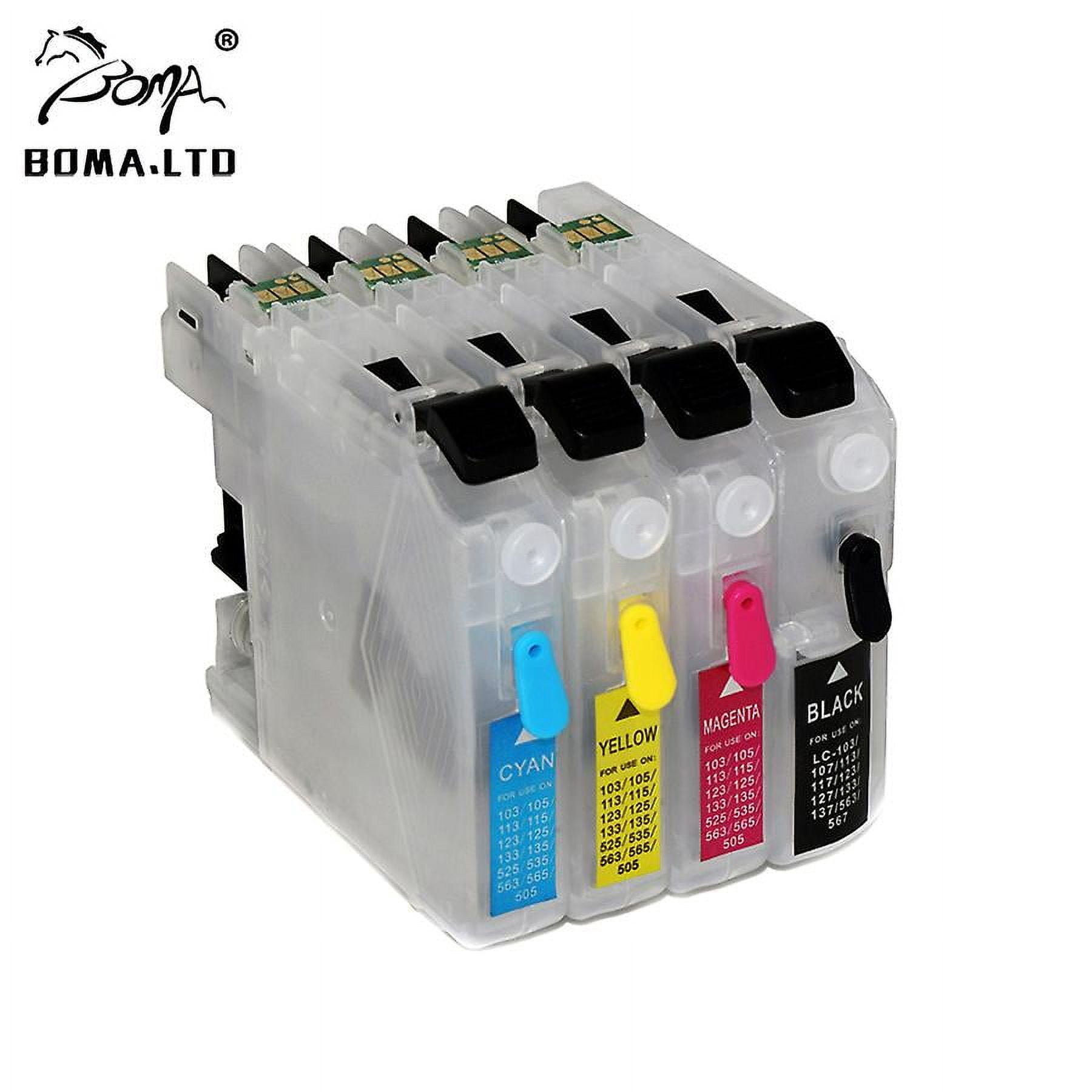 Refillable Ink Cartridge With Auto Reset Chip For Brother LC103 XL