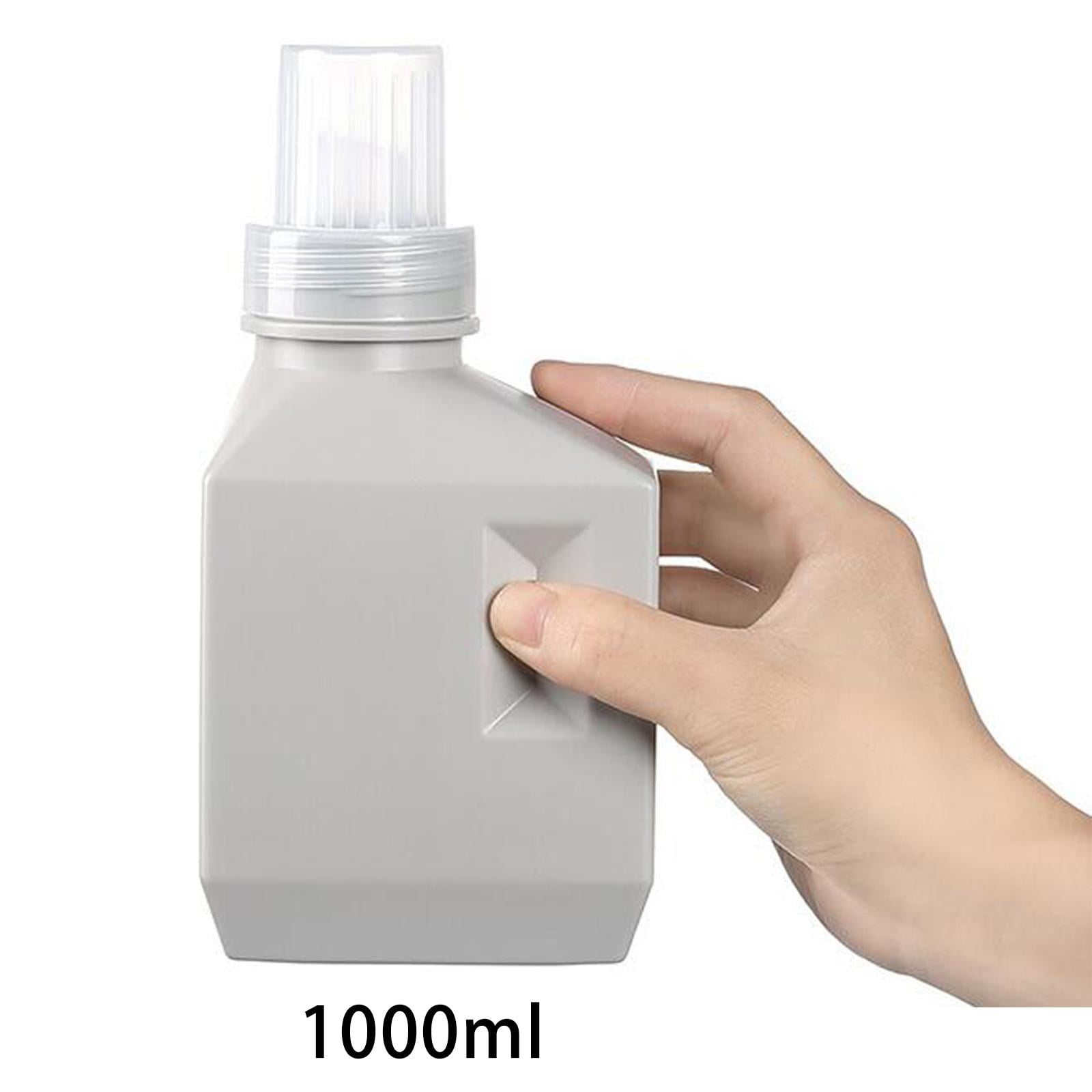 Refillable Laundry Bottle NonLeak and label Empty Liquid Container for