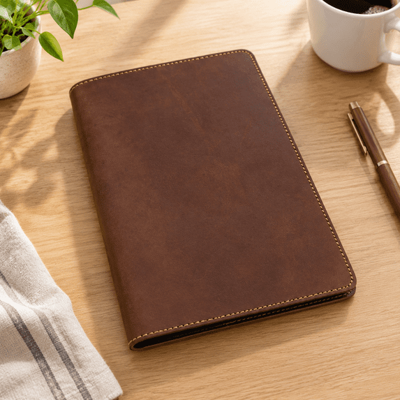 Notebook Refiil Refillable Leather Composition Notebook Cover, Fits Moleskine XL and ...