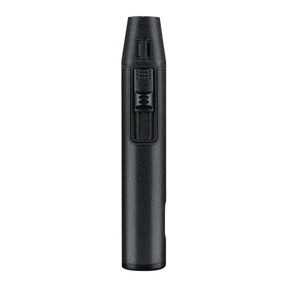 Refillable Lighter Refillable Butane Lighter, Portable Metal Torch with Direct Injection, Windproof Pocket Flame for Camping Hiking Bbq Home Use, Rechargeable Mini Gas Lighter Butane Torch
