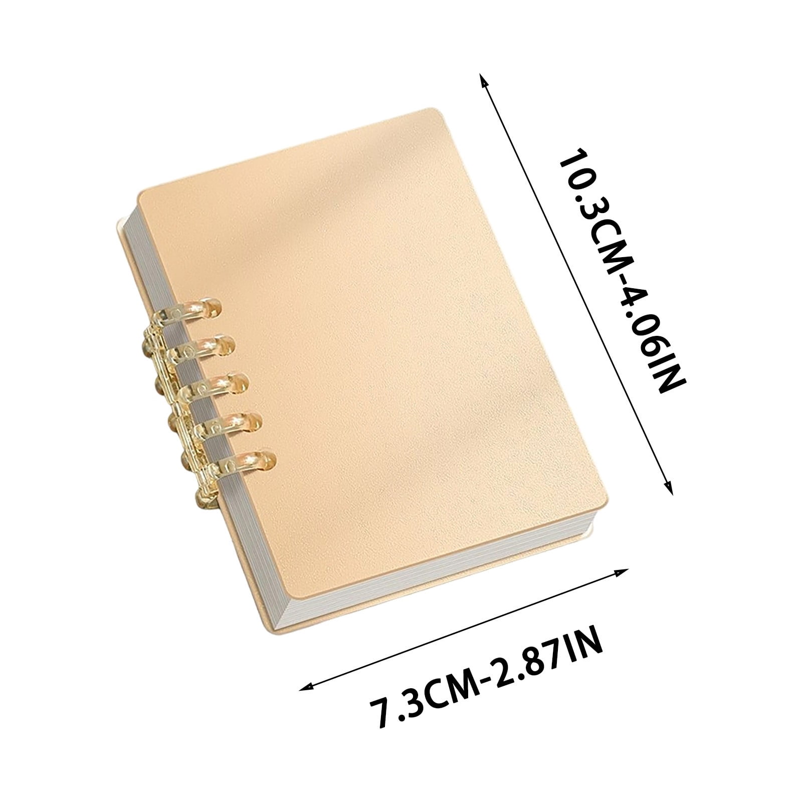 Bindeb Notebook Refillable Loose Leaf Pocket Notebook with Binder for Daily Note Taking ...