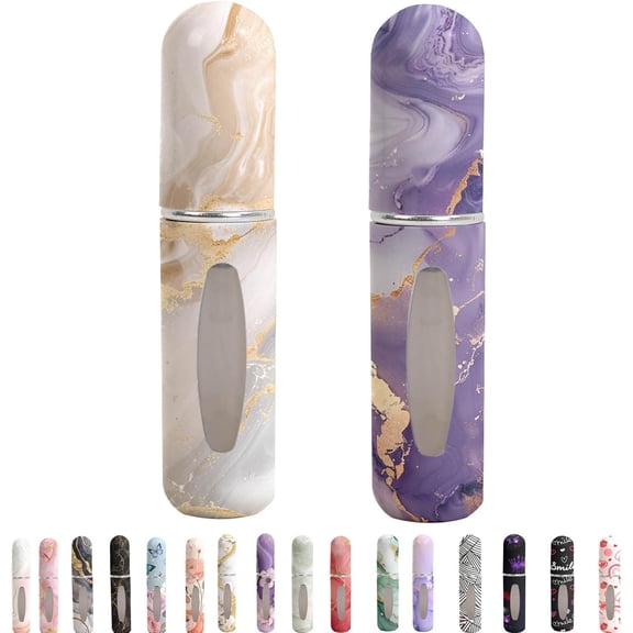 Refillable Mini Perfume Atomizer Bottles, Portable Travel Size, Multiple Styles
