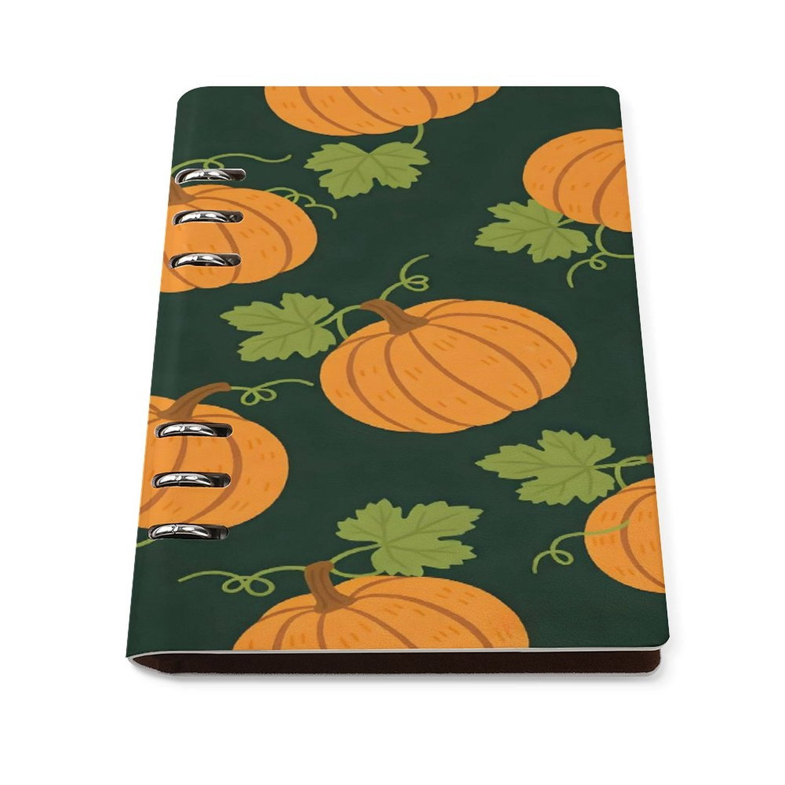 Bindeb Notebook Refillable Notebook A5 PU Leather Ring Binder Journal 90 Sheets Water ...