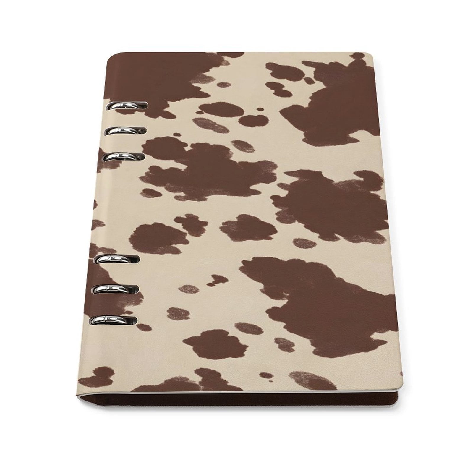 Refillable Notebook A5 PU Leather Ring Binder Journal 90 Sheets Water ...