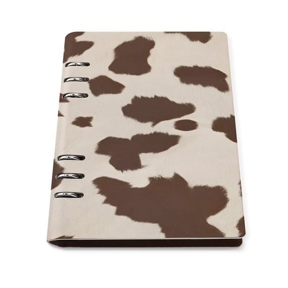 Notebook Refiil Refillable Notebook A5 PU Leather Ring Binder Journal 90 Sheets Water ...