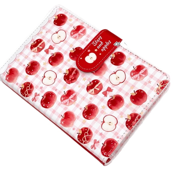 Refillable Notebook With 6 Rings PU Leather Binder Covers Hardcover Journal 100 Sheets For Writing Note Taking 13x19cm