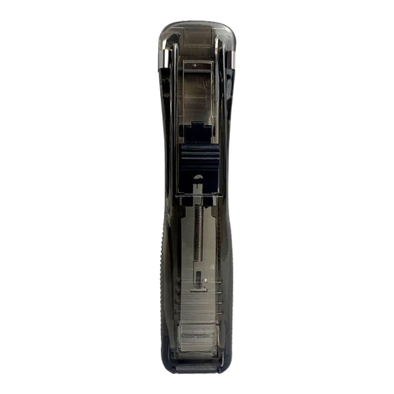 Refillable Office Stapler Set with 2 Portable Paper Clipper Binders and 100 Pcs Refill Clips for File Binding and Document Organization Random Style,Black