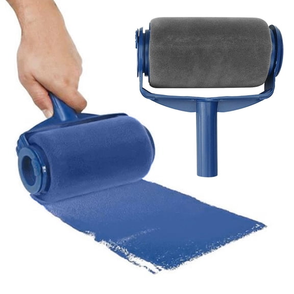 Refillable Paint Roller, Roller Brush Wall Repair Tool, Painting Stick Roller Ceiling Paint No Drip Paints Brush for Painting Ceilings Repairing The Wall