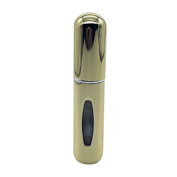 Refillable Perfume Atomizer Portable Leakproof Empty Cosmetic Sample Spray Bottle Lightweight Travel Dispenser Reusable Press Pump Bottle For Fragrance Skincare Makeup Handbag Luggage Storage