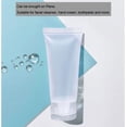 thumbnail image 1 of Refillable Plastic Squeeze Tube Bottle with Flip Cap for Travel Toiletries Lotion Storage, 3.4oz, 1 of 8