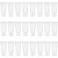 thumbnail image 1 of Refillable Plastic Squeeze Tube Bottles 24 Pack with Flip Cap for Travel Toiletries Samples, 1.7oz, 1 of 8