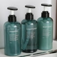 thumbnail image 1 of Refillable Pump Bottles for Shower, 3pcs 500ml Dispenser Bottles for Liquid Body Soap Shampoo Conditioner Shower Gel Hotel Plastic Press Lotion Dispenser for Bathroom, 1 of 5