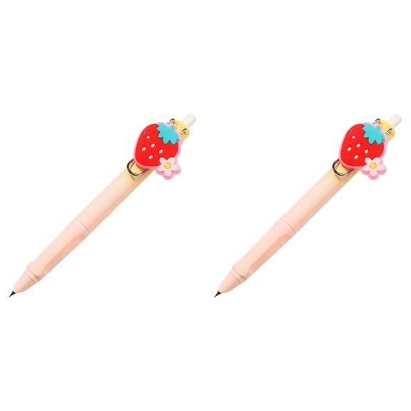 Refillable Retractable Fountain Pen Extra Fine Nib 0.38mm Gradient Color Holder