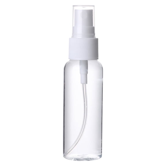 Refillable Spray Bottle, Clear Plastic Empty Mini Spritzer for Travel, Cleaning, Gardening, Skin Care Atomizer for Essential Oils, Perfume, 1 Pcs, 100 ml, 5.71x1.5"