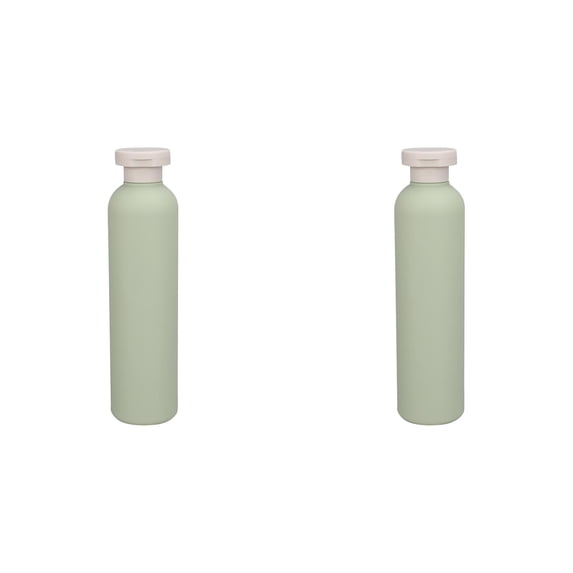 Refillable Squeeze Bottles, Durable Plastic Travel Bottles with Flip Cap, Reusable Empty Leak Proof Conditioner Containers for Toiletries Lotion Cream Shampoo Home Bathroom Outdoor Travel