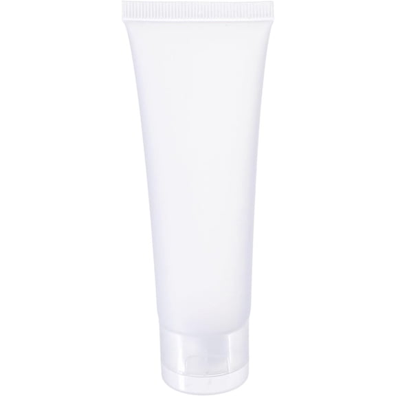 Refillable Travel Bottles - Shampoo Conditioner Empty Cosmetic Tubes with Flip Lid Apply to Household (50ml, Translucent Frosted)