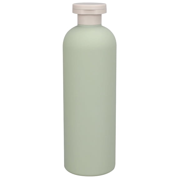 Refillable Travel Bottles for Toiletries with Flip Caps,Empty Refillable Squeeze Containers,Plastic Small Travel Shampoo Bottles,Leakage-Proof Travel Shampoo and Conditioner Container,Green 400ml
