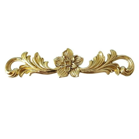 Refined Brass Double Hole Handles For Vintage Cabinet And Furniture Decor