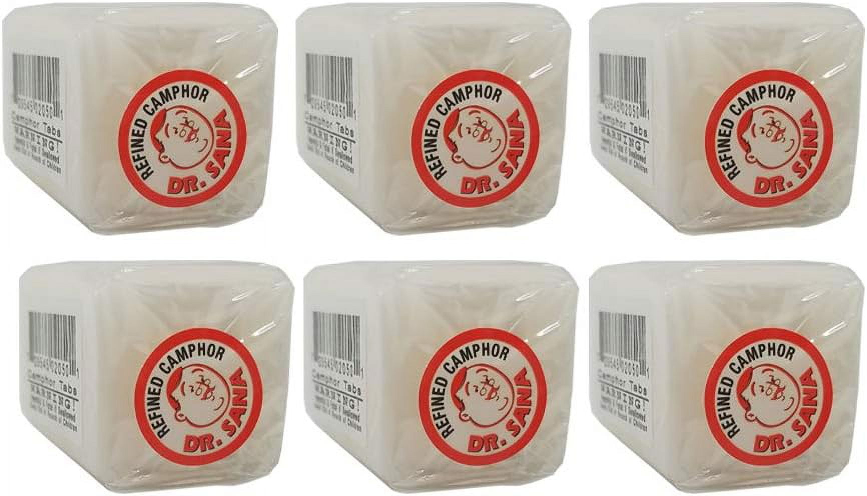 Refined Camphor Block. MultiUse. Prevents Musty Odors, Stops