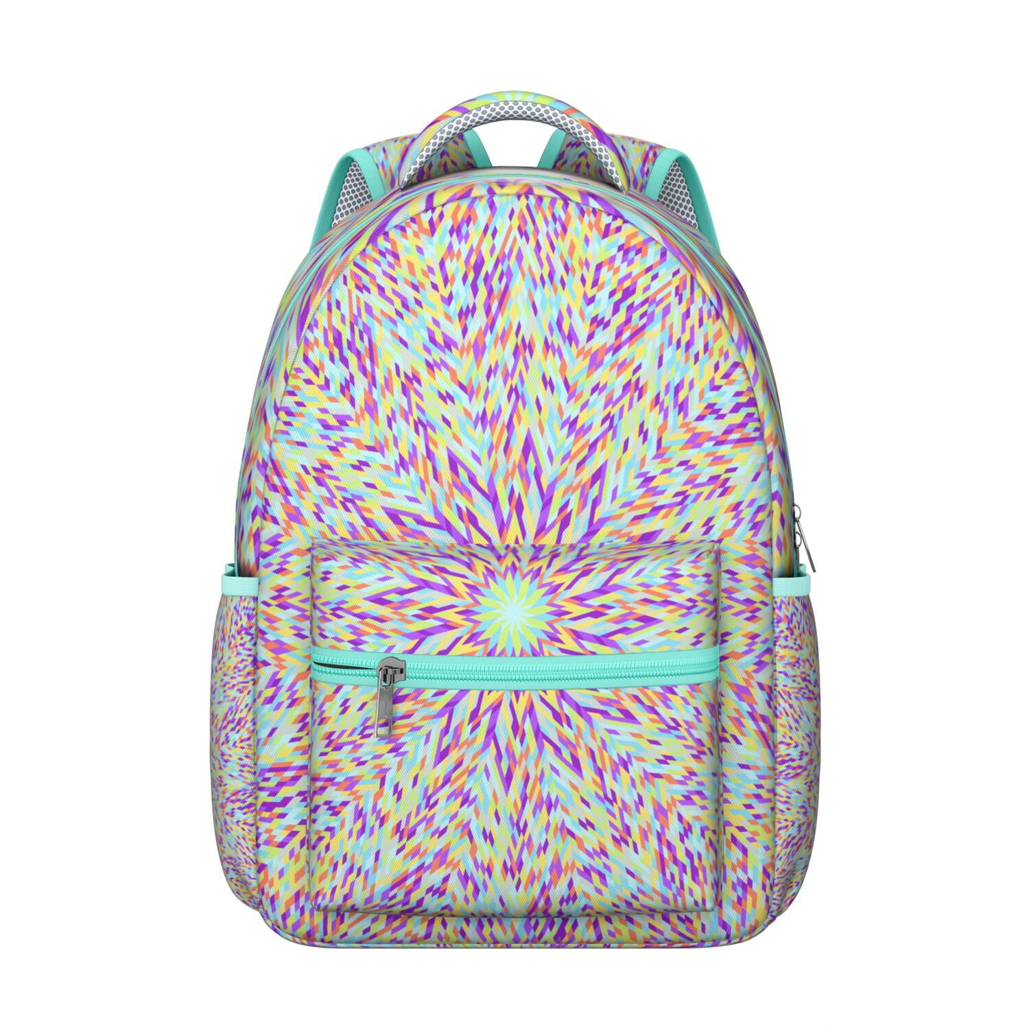 Refined Mantra Design Backpack - Luxury Feel School Bag, Premium Material Laptop Carrier Gift for Graduate Students