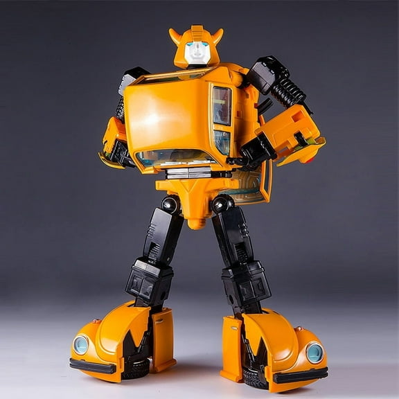 Refined Structure Classic Commander Robot, Polished Design Dual-Mode Transforming Figure