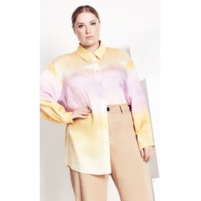 Refinity Women's Plus Size Harper Shirt - Shell