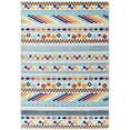 thumbnail image 1 of Reflect Cadhla Vintage Abstract Geometric Lattice 5x8 Indoor and Outdoor Area Rug Multicolored, 1 of 7