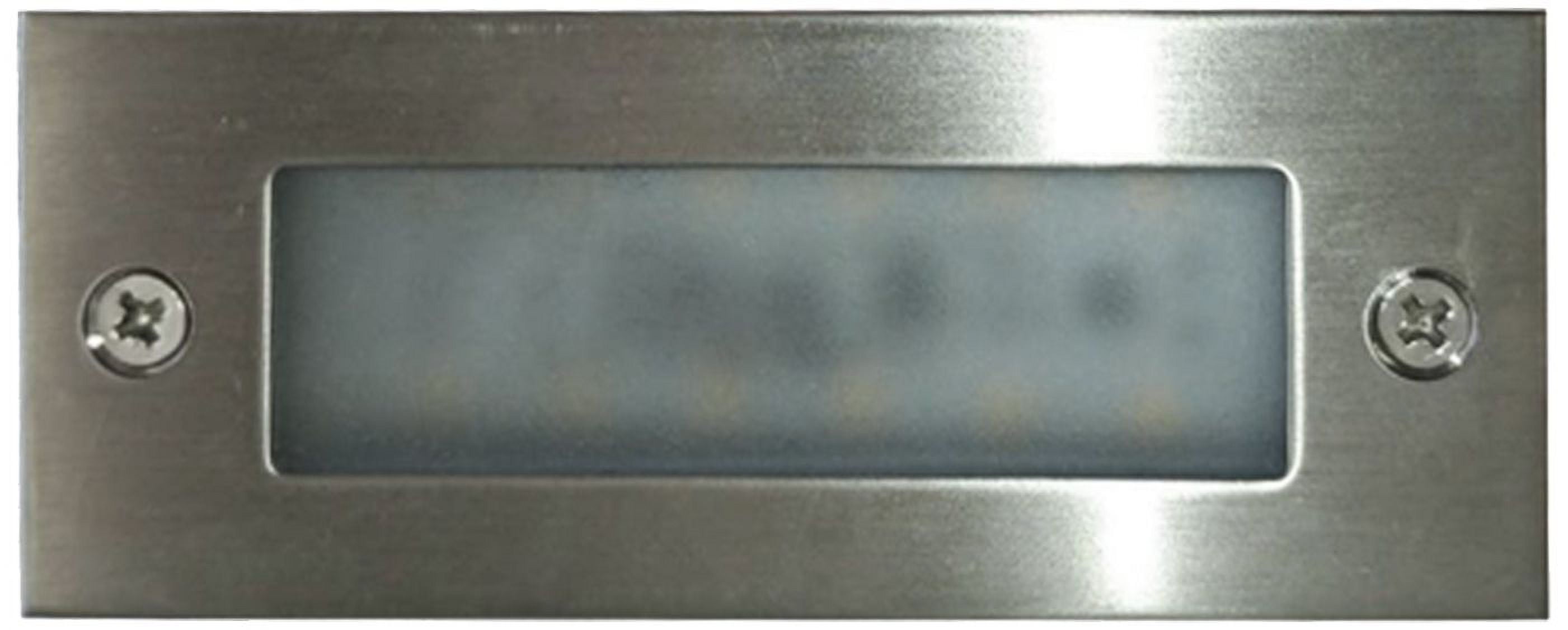 Stainless Steel LED Step Light with Downlight